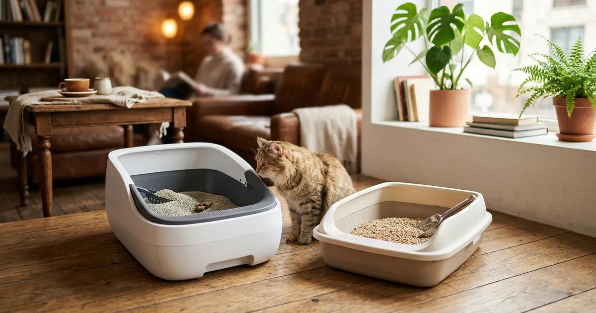 猫の自動トイレvs普通のトイレ｜コスト・手間・猫の反応を徹底比較